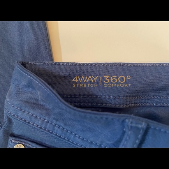 🆕 DL1961 Light Blue “Toni” High-Rise Cropped Pants Sz: 27 - Picture 5 of 10